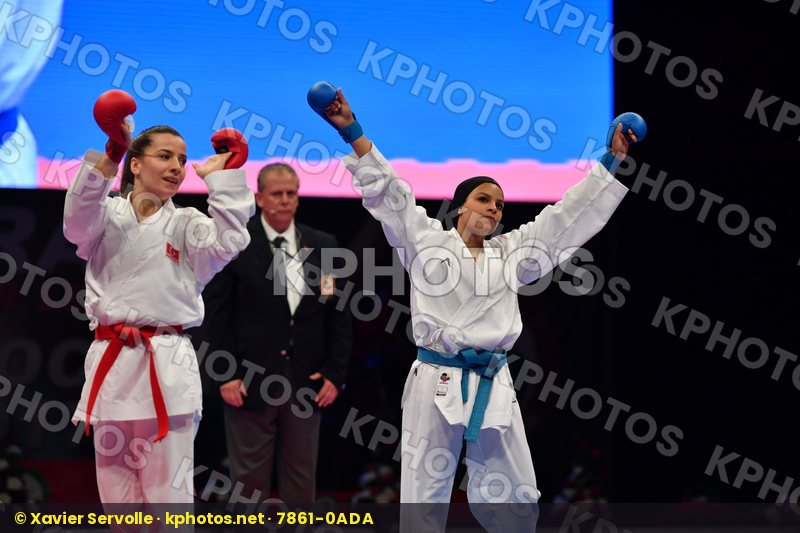Egypt Female kumite -50 kg Ozcelik Serap Sayed Radwa Turkey