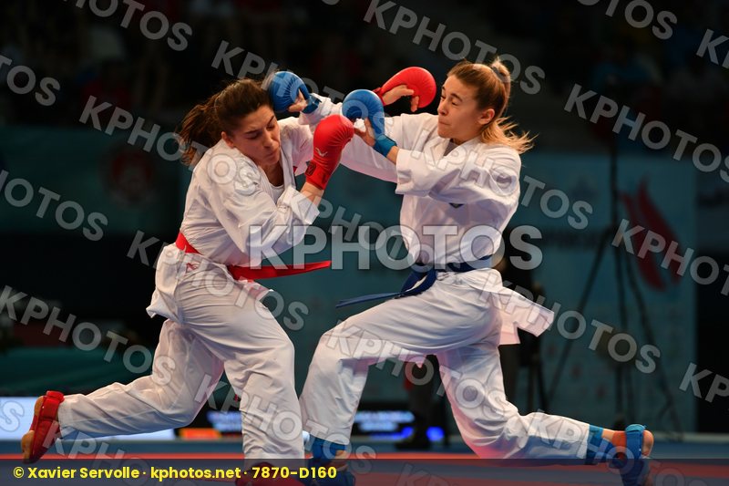 Draskovic Ana Female kumite -55 kg Montenegro Terliuga Anzhelika