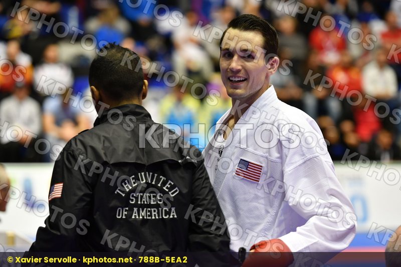 Male kumite -75 kg Scott Thomas United states