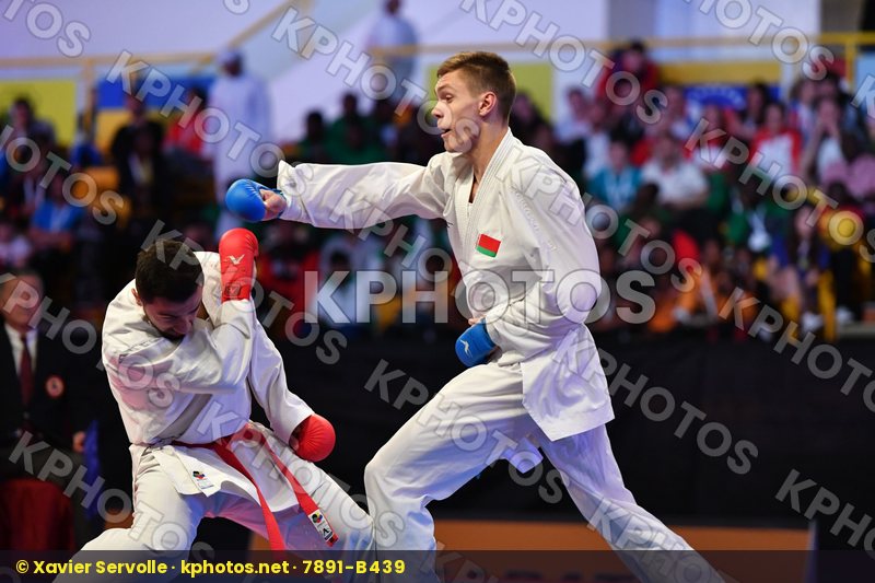 Azerbaijan Belarus Isakau Anton Male kumite -84 kg Mamayev Aykha