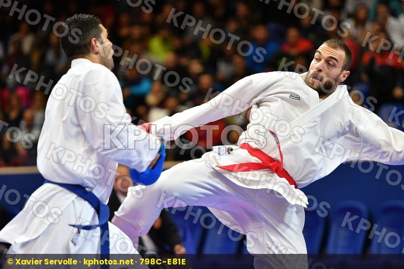 Heydari Saman Ipek Emre Iran  islamic republic of Male kumite 84