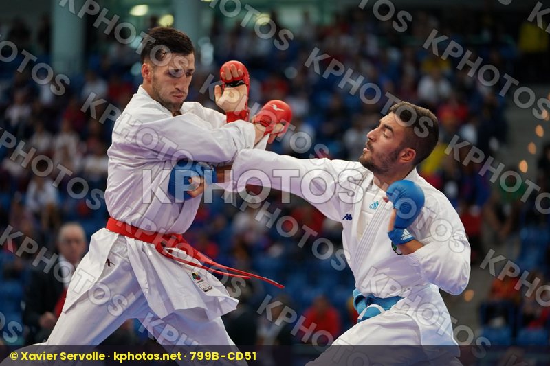 Photo taken during elimination days of the 2017 Karate 1 Premier