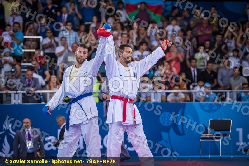 -84 kg Azerbaijan finals Greece kumite Mamayev Aykhan Tzanos Geo