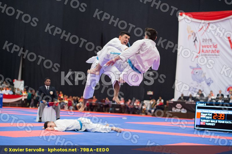 cadet Junior Kata male team Turkey