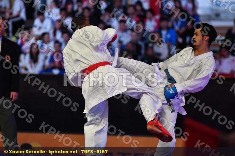 Alotaibi Bader Cameroon Male kumite -67 kg Ndougsa atsa Christia