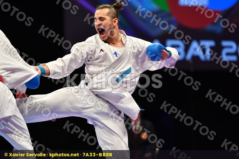 Amargos Miguel Argentina Egypt El kotby Mohamed Male kumite -84