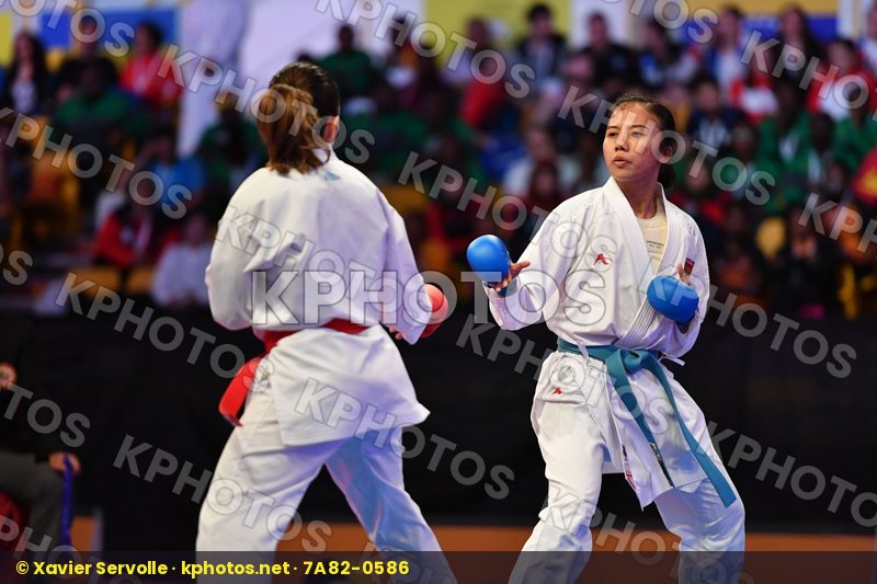 Bas Sevil Female kumite -50 kg < LRBarcodes Indonesia Sari Sruni