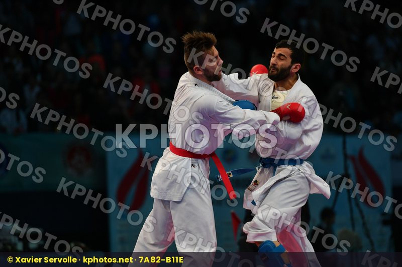Aktas Ugur Fyr of macedonia Jakupi Berat Male kumite -84 kg Turk