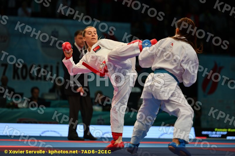 Female kumite -50 kg Fyr of macedonia Ozcelik Serap Radichevska