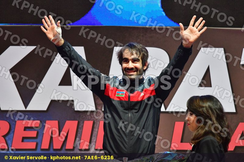 Aghayev Rafael podium