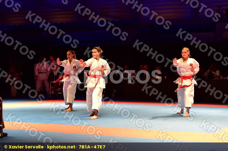 female final kata Team Turkey