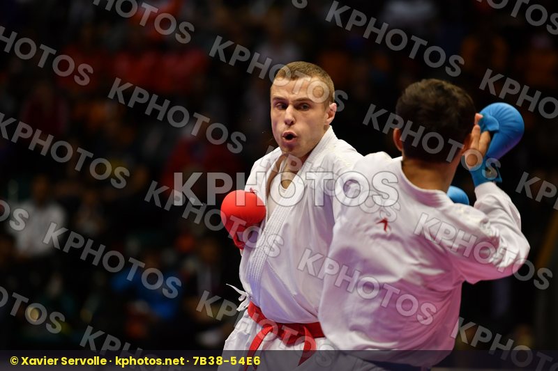 Kalnins Kalvis Latvia Male kumite -60 kg Saymatov Sadriddin Uzbe