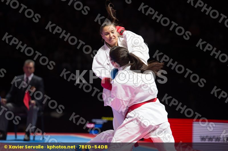 Austria Buchinger Alisa Female Kumite -68 Kg final Quirici Elena