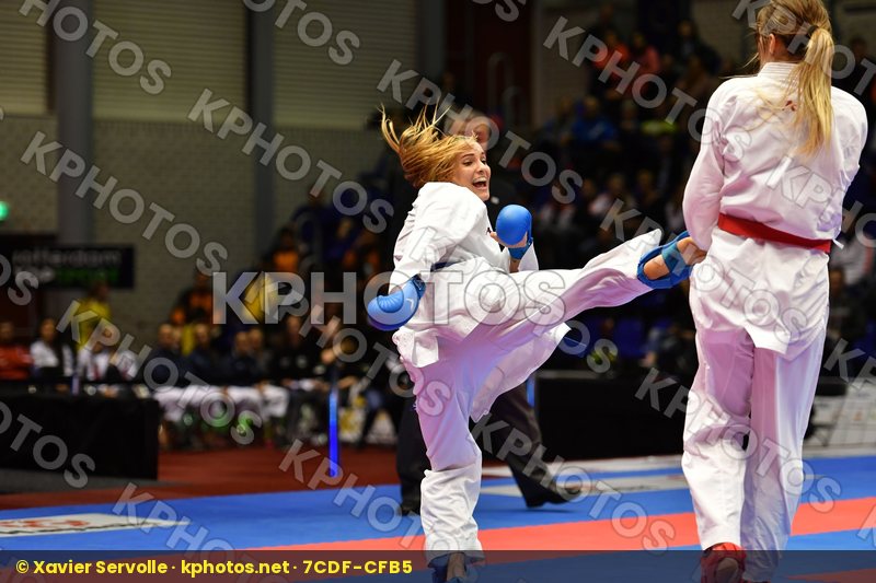 Austria Buchinger Alisa Female kumite -68 kg France Zaretska Iry