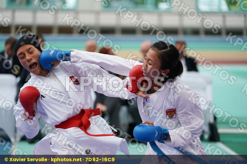 Photo taken during elimination days of the 2017 Karate 1 Premier