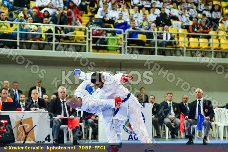 -84 Kg Aktas Ugur Budo Nord Denmark Korte Kevin Kumite Male Turk