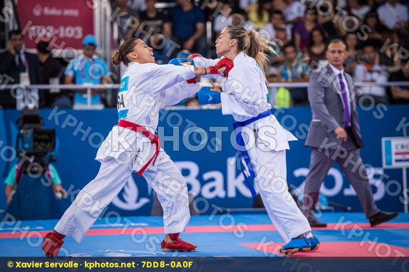 -55 kg Croatia finals France Kovacevic Jelena kumite Thouy Emili