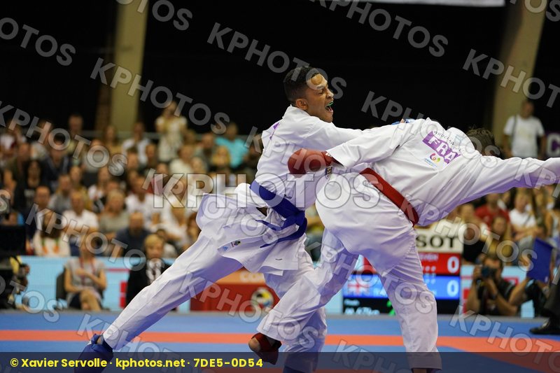 Dacosta Steven England France Gold match Male Kumite -67kg Thomas Jordan