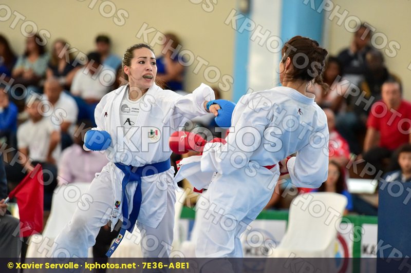 -61 Kg Arreola Merillela Female final Flores Paula Ivonne kumite