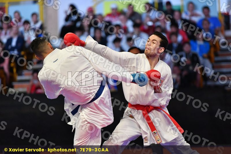 Busa Luigi Italy Male kumite -75 kg Scott Thomas United states