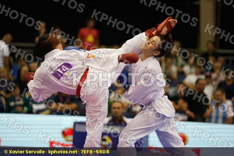 Argentina Cardin Sara Female Kumite -55kg Italy Novak Giuliana