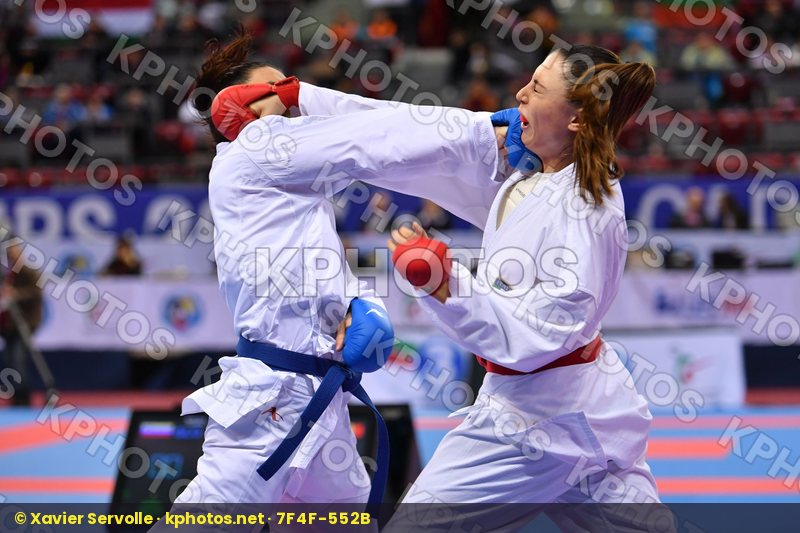 Budic Kaja Ferracuti Clio Italy Slovenia U21 kumite female 68+ k