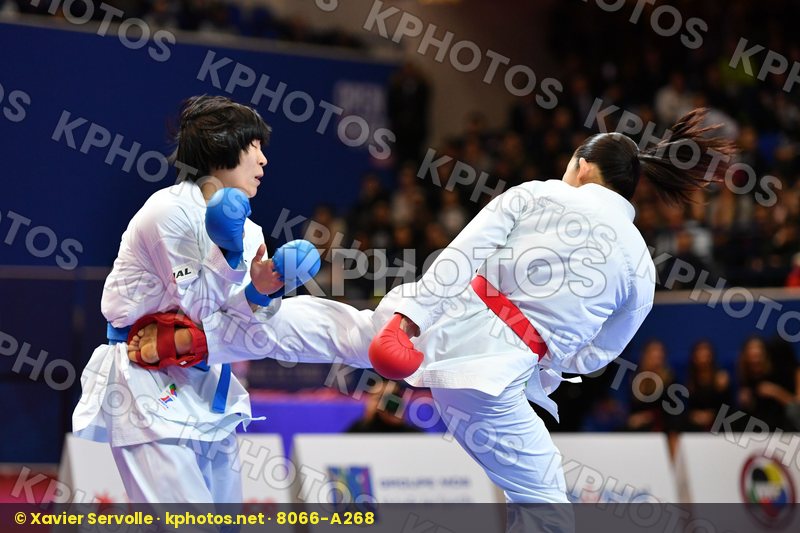 Female kumite -50 kg Japan Miyahara Miho Tadano Ayaka