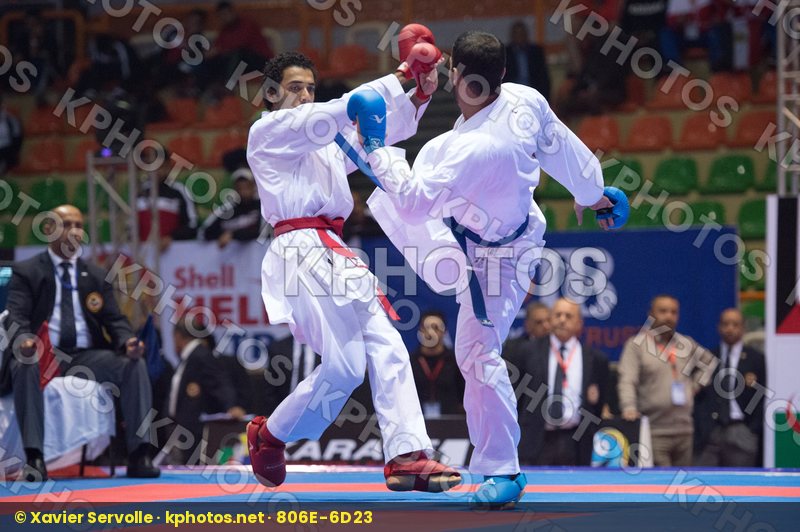 -75 kg Abdel Rahman Omar Alkhalifah Majed Egypt final kumite Sau