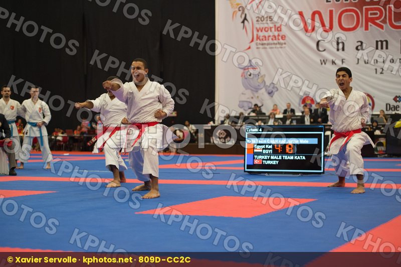 cadet Egypt Junior Kata male team