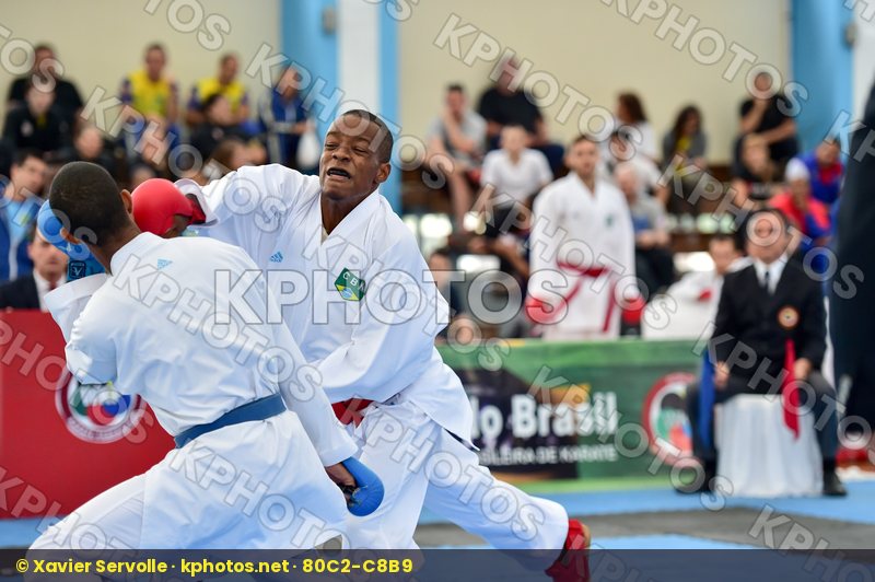 Brasil final kumite Male team Venezuela