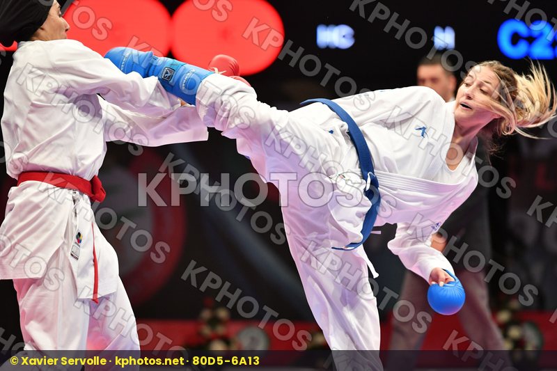 Egypt Female kumite -68 kg France Mohamed Nada Zaretska Iryna