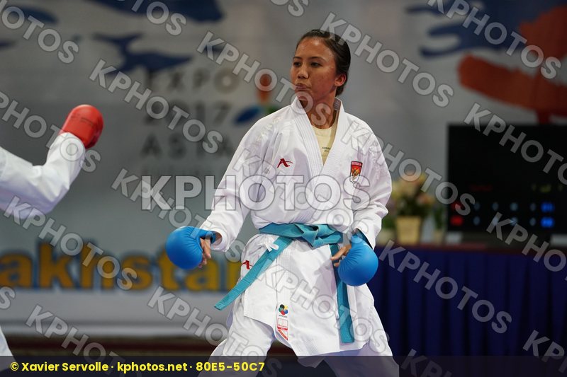 Female kumite -50 kg Indonesia Japan Srunita Sari sukatendel Tad