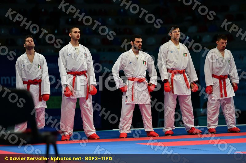 Croatia Croatia Croatia Italy Italy Italy Male team kumite