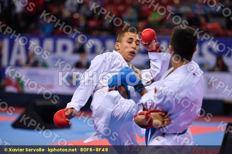 Dulovic Nenad Montenegro Samdan Eray Turkey U21 kumite male -60