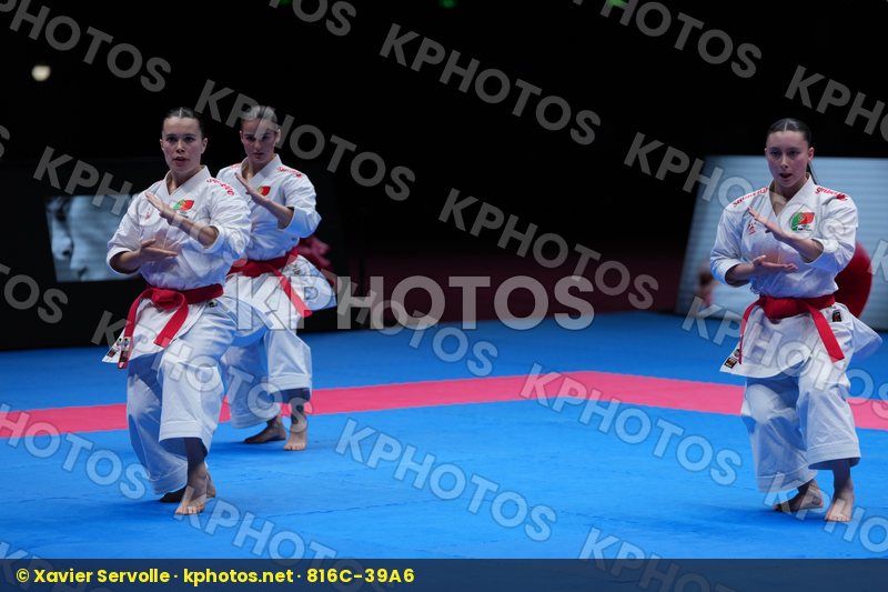 PORTUGAL in Team Female Kata - Final Bout