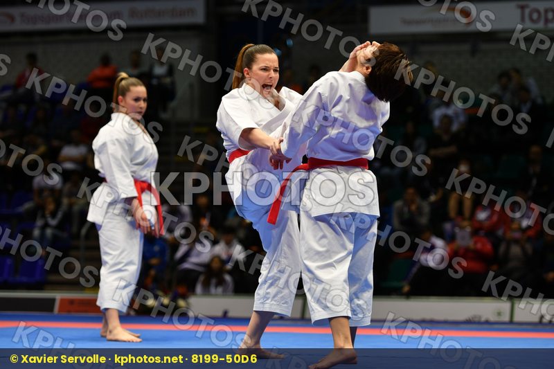 Female Kata Team France Kanku Sho
