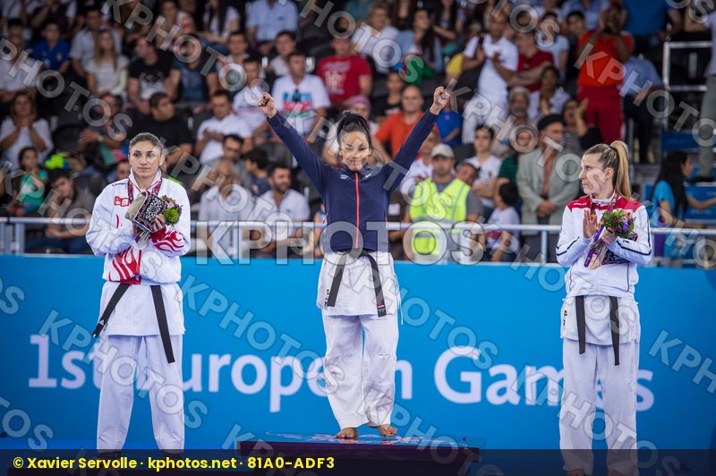 -61 kg Coban Merve Croatia finals France Ignace Lucie kumite Len