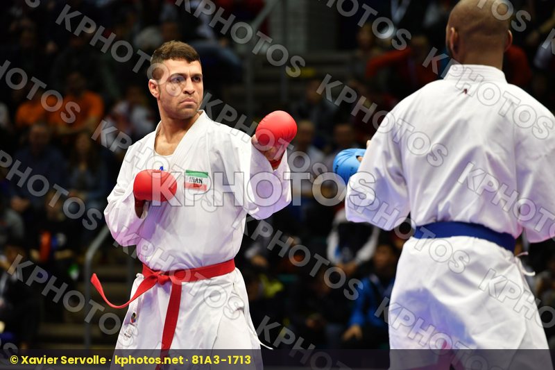 Iran -Islamic Republic of Male kumite -84 kg Nantumi Ibrahim Sau