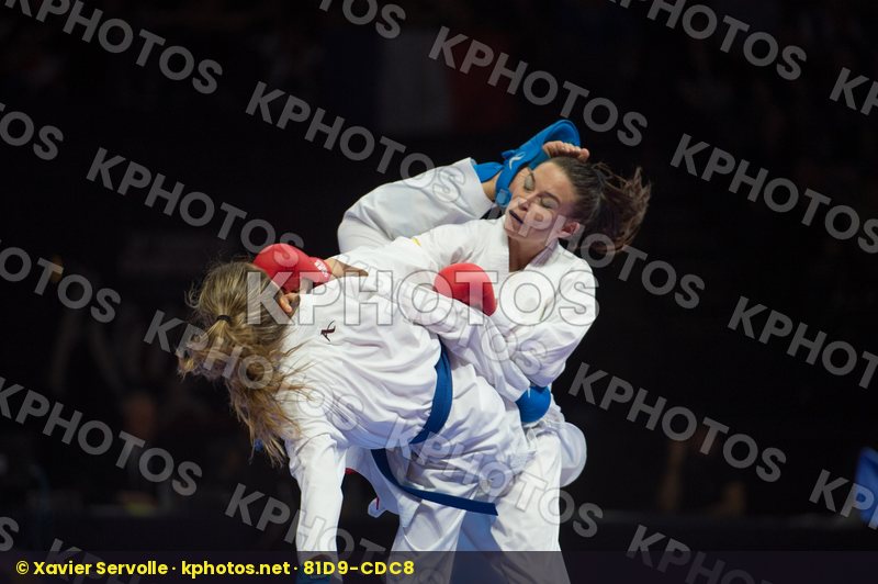 -55 Kg Cardin Sara Female final italy kumite Terliuga Anzhelika