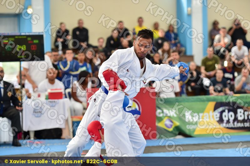 Brasil final kumite Male team Venezuela