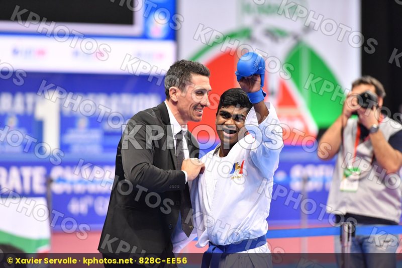 France Greece Junior kumite male -61 kg Kanagasingam Kajith Xeno