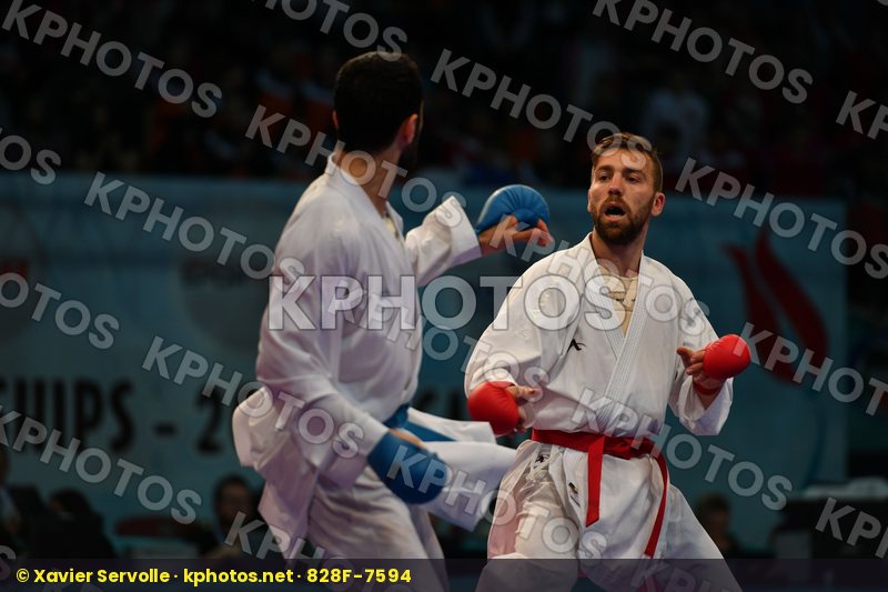 Aktas Ugur Fyr of macedonia Jakupi Berat Male kumite -84 kg Turk