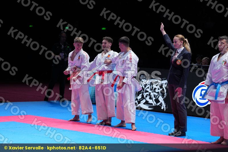 SPAIN in Team Male Kata - Final Bout