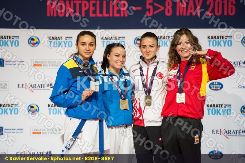 -55 Kg Cardin Sara Female Ferrer Garcia Cristina italy kumite po