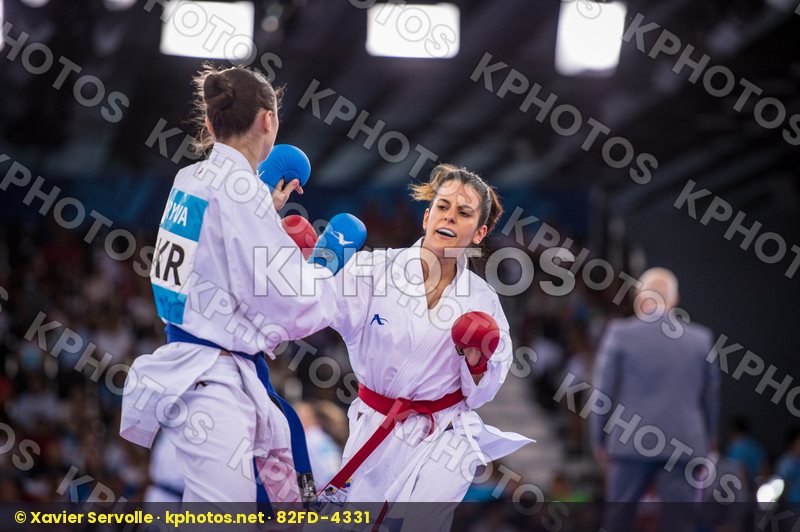 -50 kg Bugur Duygu day1 Germany Kryva Kateryna kumite qualificat