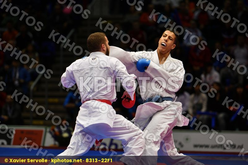 Ameknassi Abdessalam Gomez Matias Male kumite -60 kg Morocco Spa