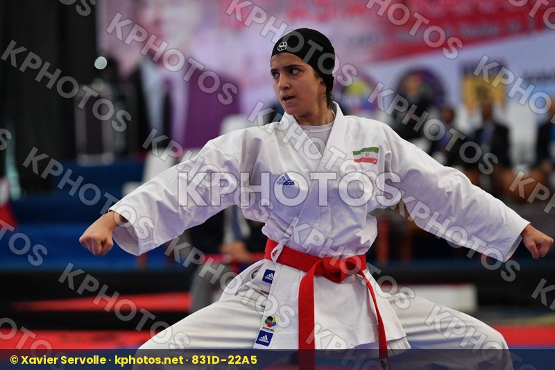 Cadet Kata Female Iran Islamic Republic Of kata Shahpari Yeganeh
