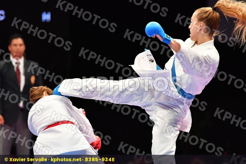 Bas Sevil Female kumite -50 kg Tokcan Umay Turkey
