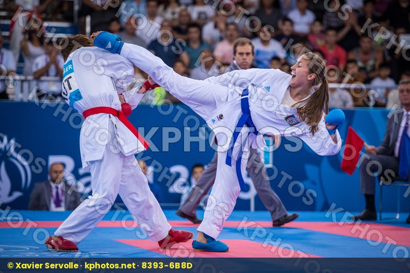 -68 kg Austria Azerbaijan Buchinger Alisa finals kumite Zaretska