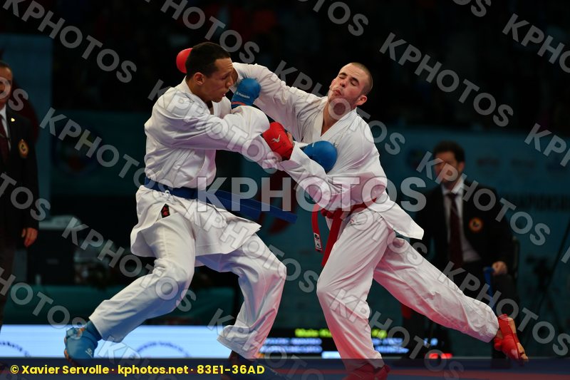 Hodzic Mario Hungary Male kumite -67 kg Montenegro Tadissi Yves